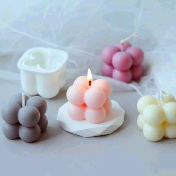 New Candle wax diy silicone mold - Picture 1 of 5